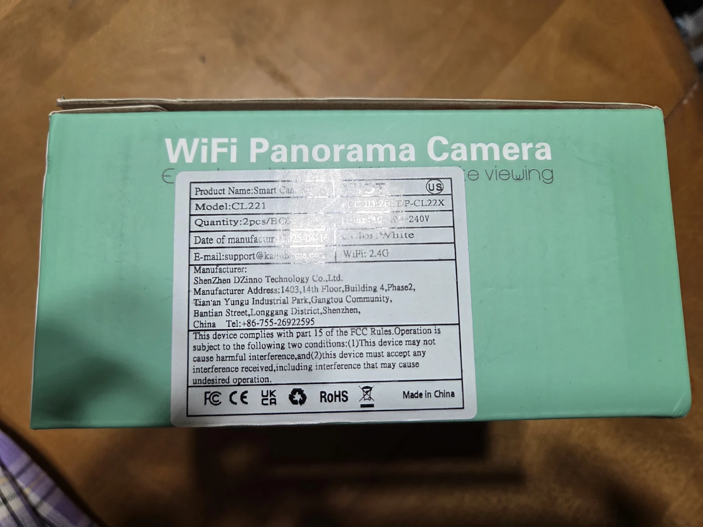 WiFi Panorama Camera CL221 - 2 Pack - photo 2