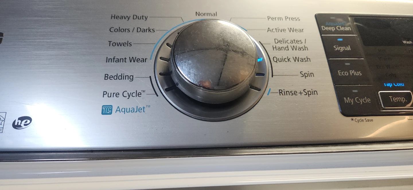 Samsung AquaJet VRT SmartCare Top Load Washer - photo 3
