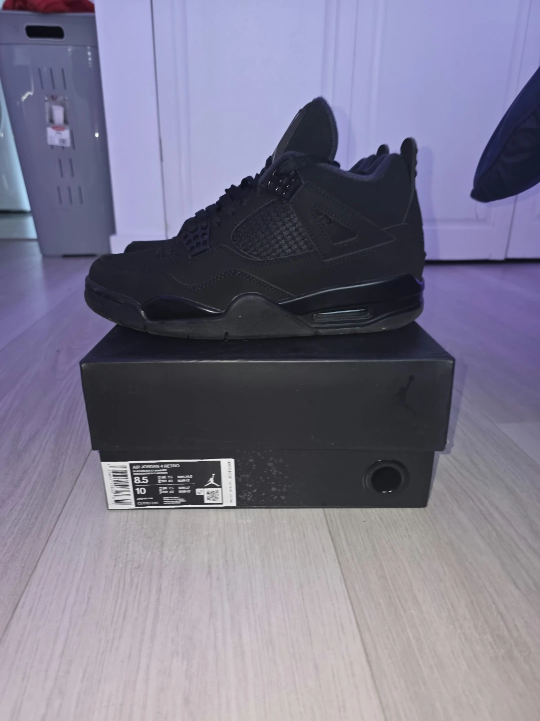 Air Jordan 4 Retro Black Cat - photo 3