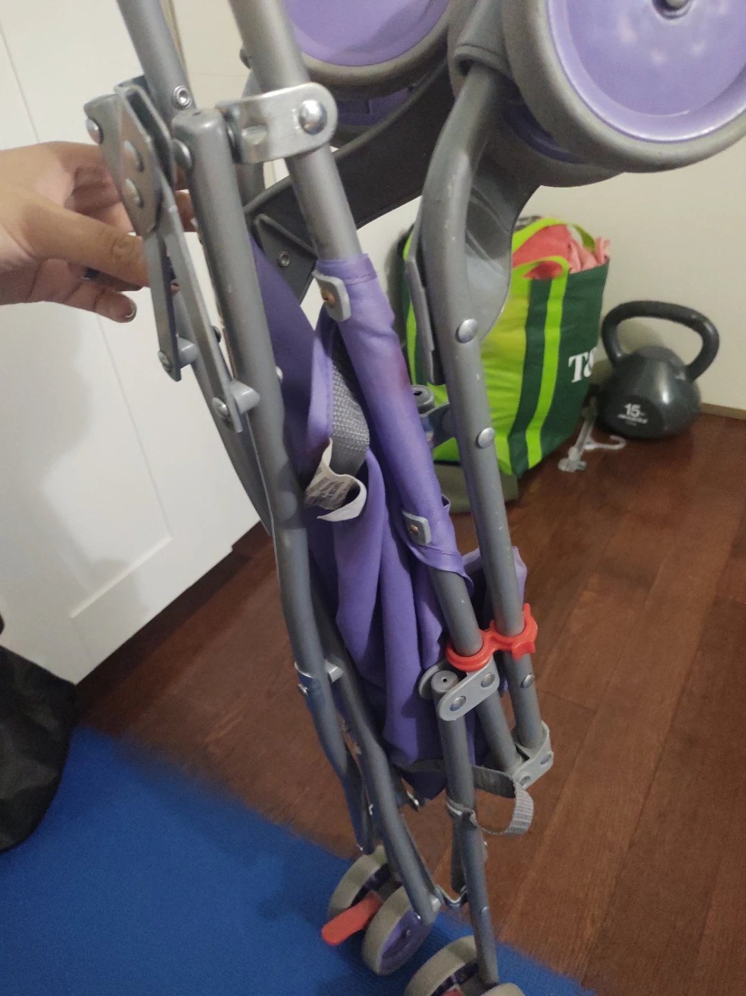 Bily Purple Umbrella Stroller