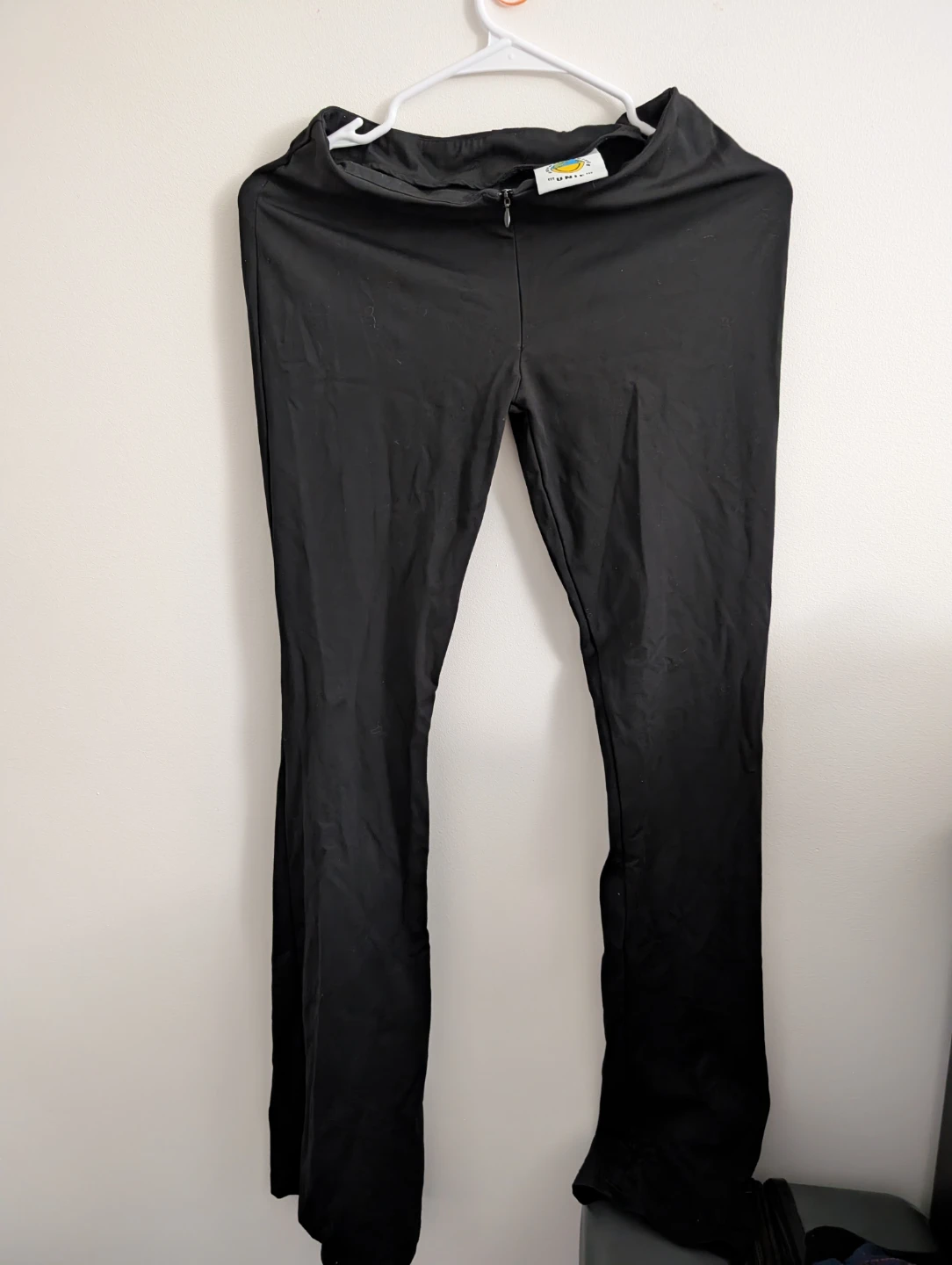 Rare UNIF Black Pants Vintage-Vibe Tailored Pants 24"