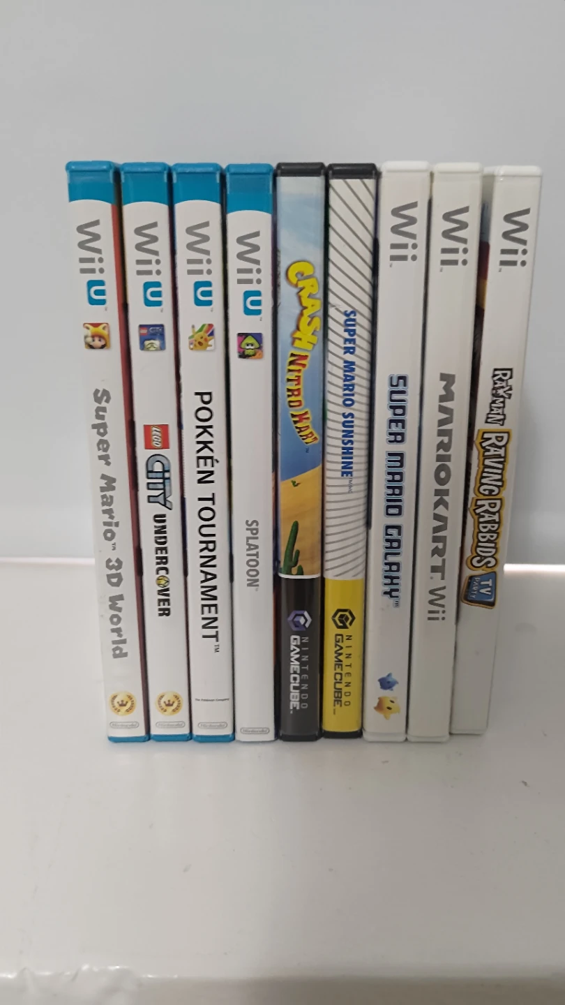 Nintendo Wii-WiiU and GameCube Games