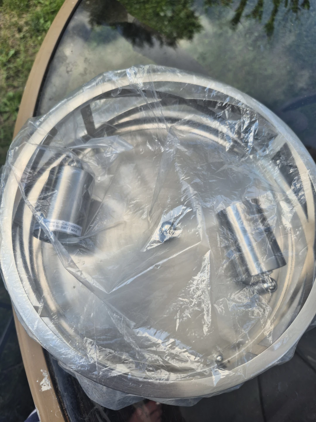 1 Brushed Nickel Flush Mount Light - photo 2
