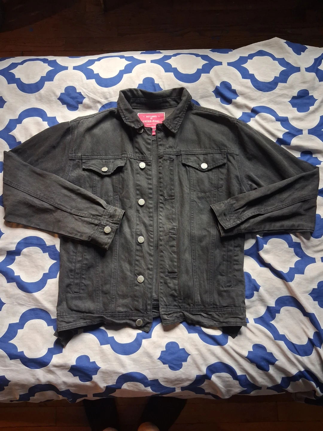 Black Denim King Jacket