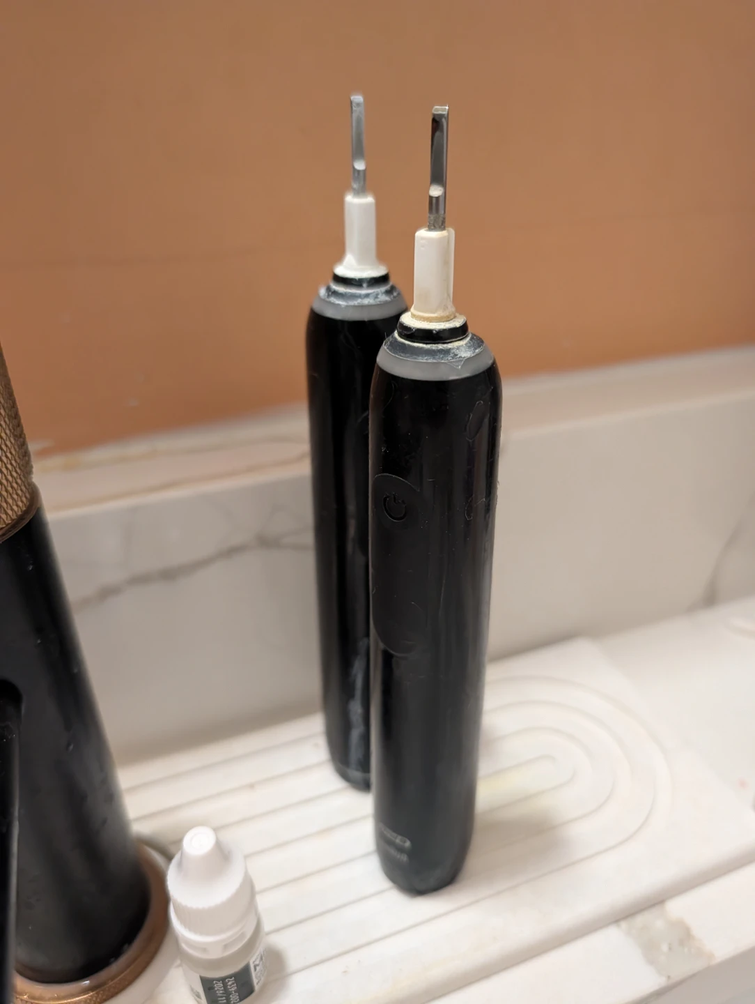 Two Oral-B Electric Toothbrush bases