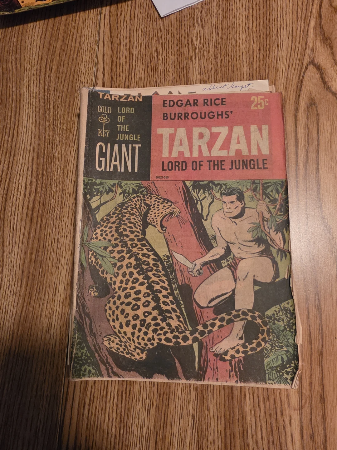 Tarzan Lord of the Jungle Giant Comic