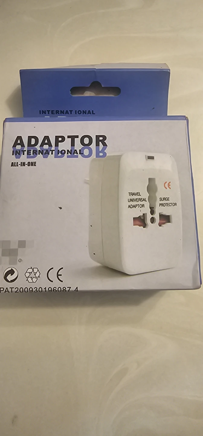 All-in-One Universal Travel Adaptor with Surge Protector