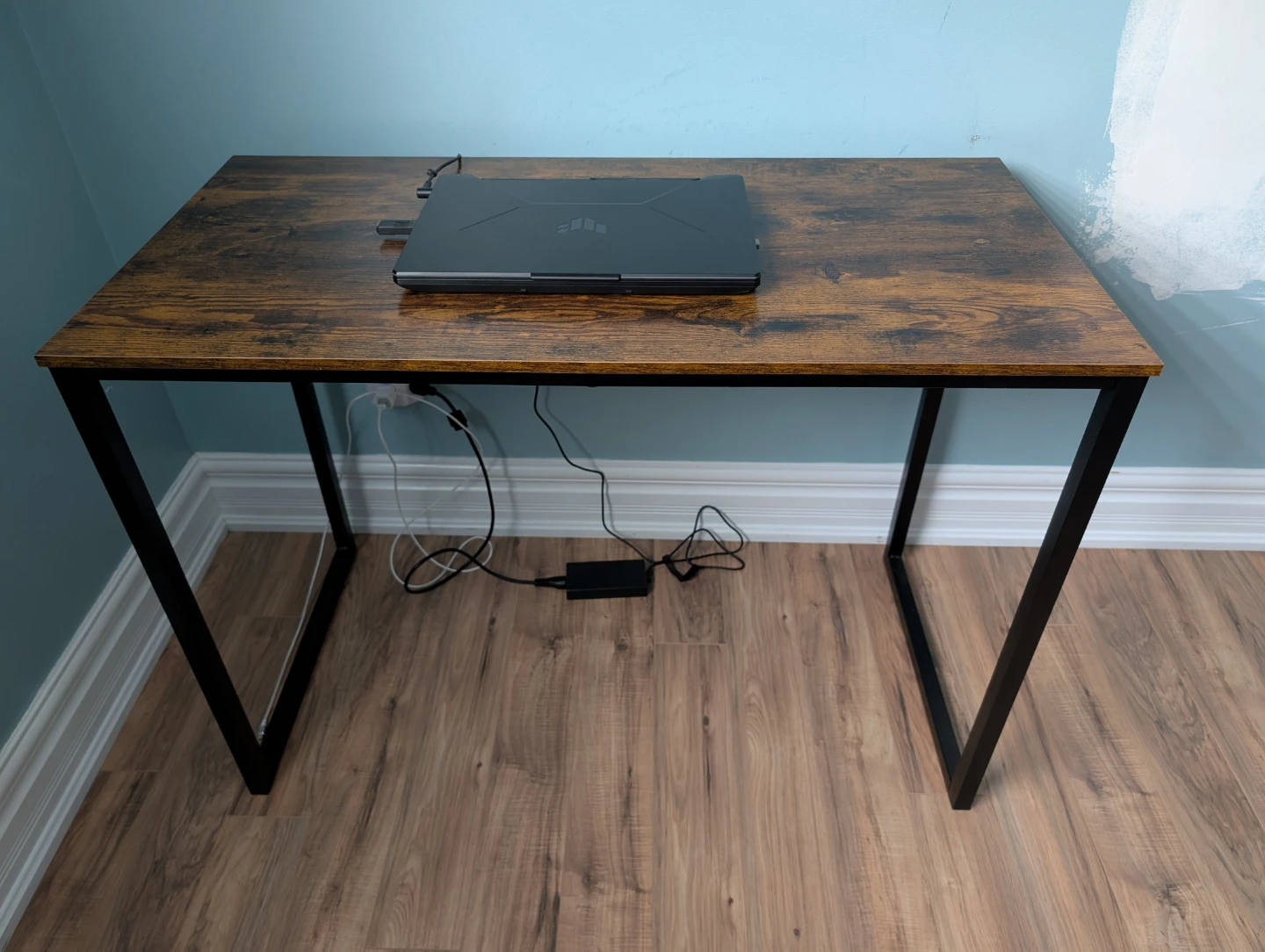Industrial style writing desk