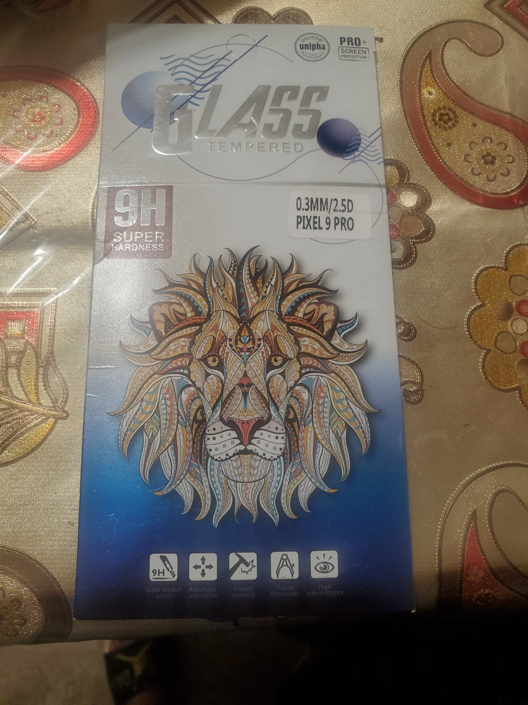 Unipha Tempered Glass for Pixel 9 Pro