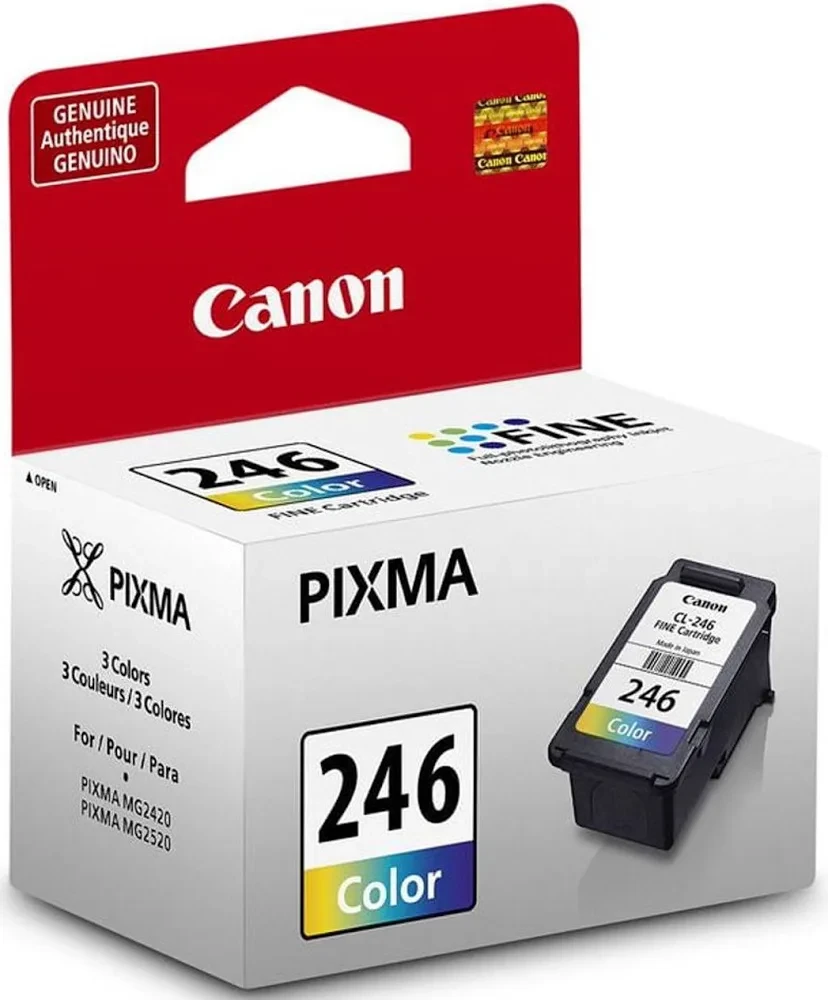 Canon CL-246 Color FINE Ink Cartridge Open Box not used - photo 2