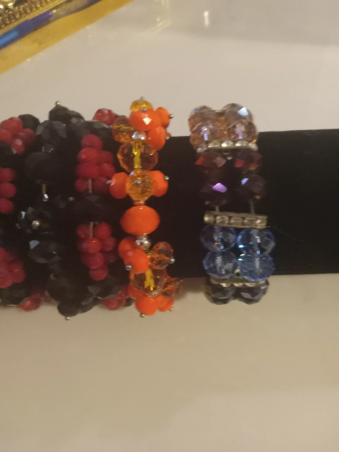 Set of Multi-Coloured Bead Bracelets - photo 5