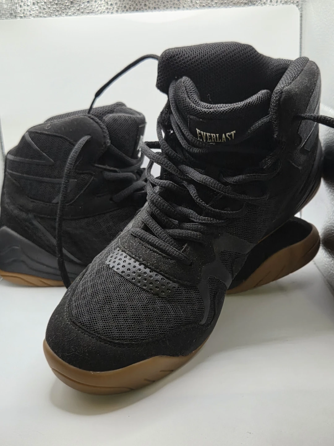Everlast Black High-Top Athletic Shoes