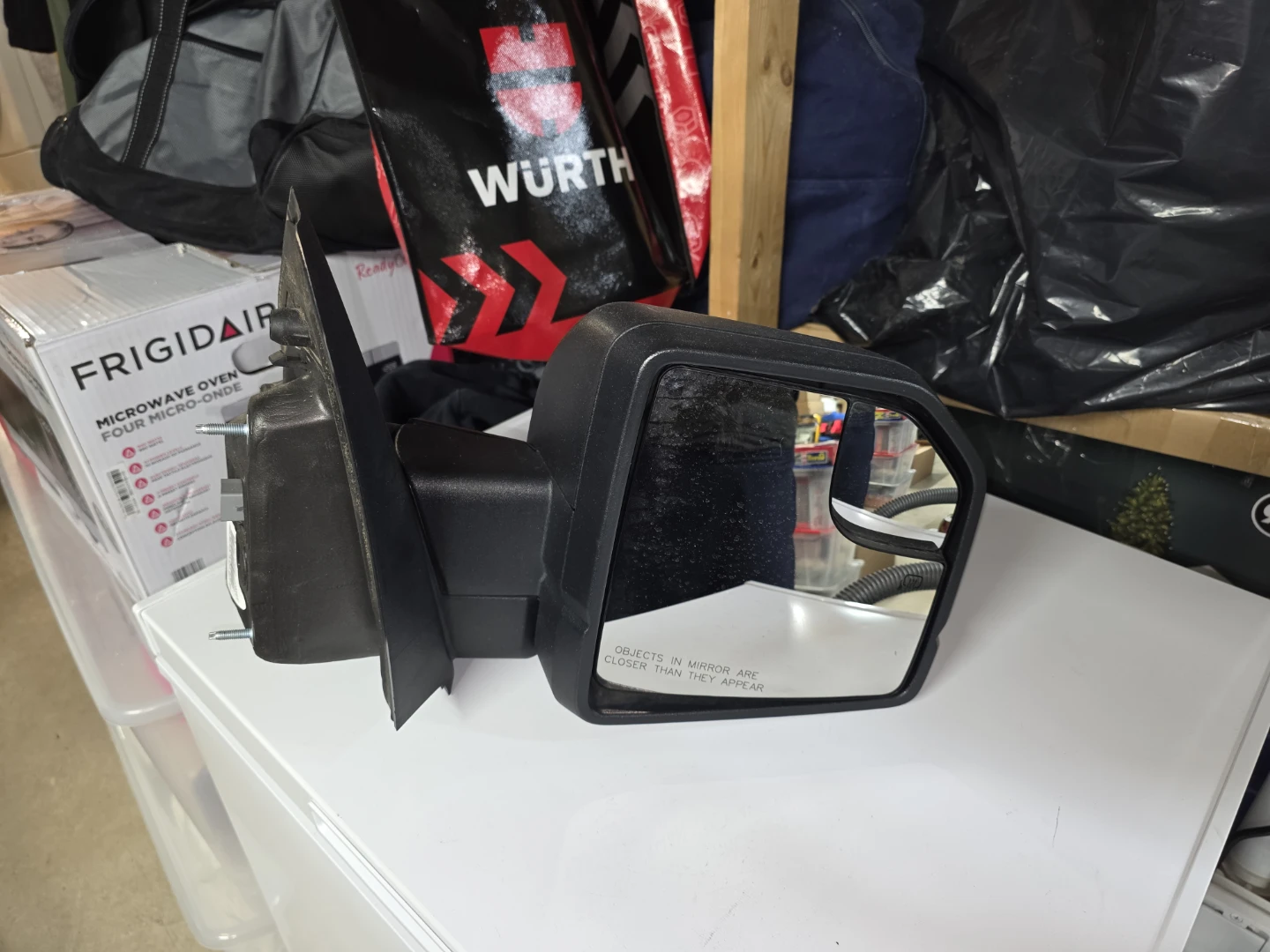 2015-2020 FORD F150 MIRROR SIGNAL HEATED BLACK OEM RIGHT SIDE - photo 2