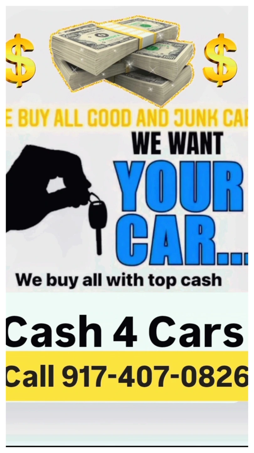 Cash for car truck van running or not