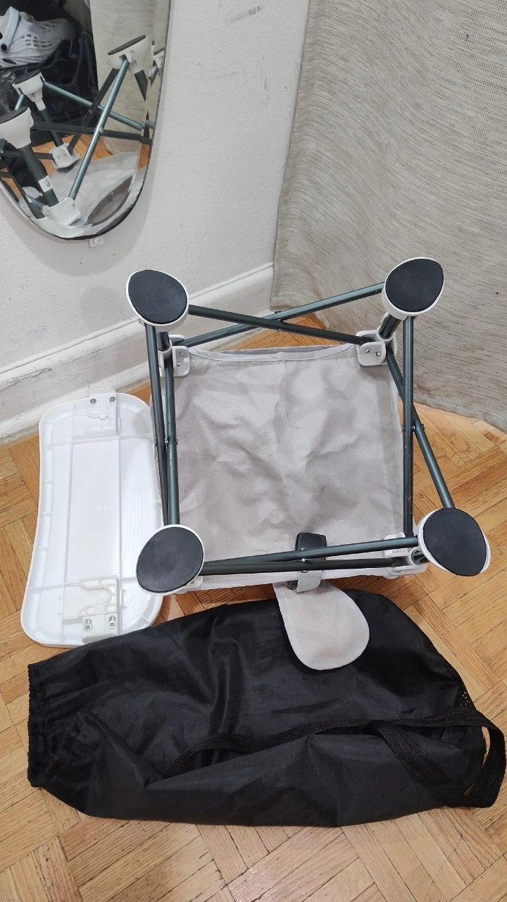 Portable Kids Travel High Chair with Removable Tray & Carry Bag - photo 4