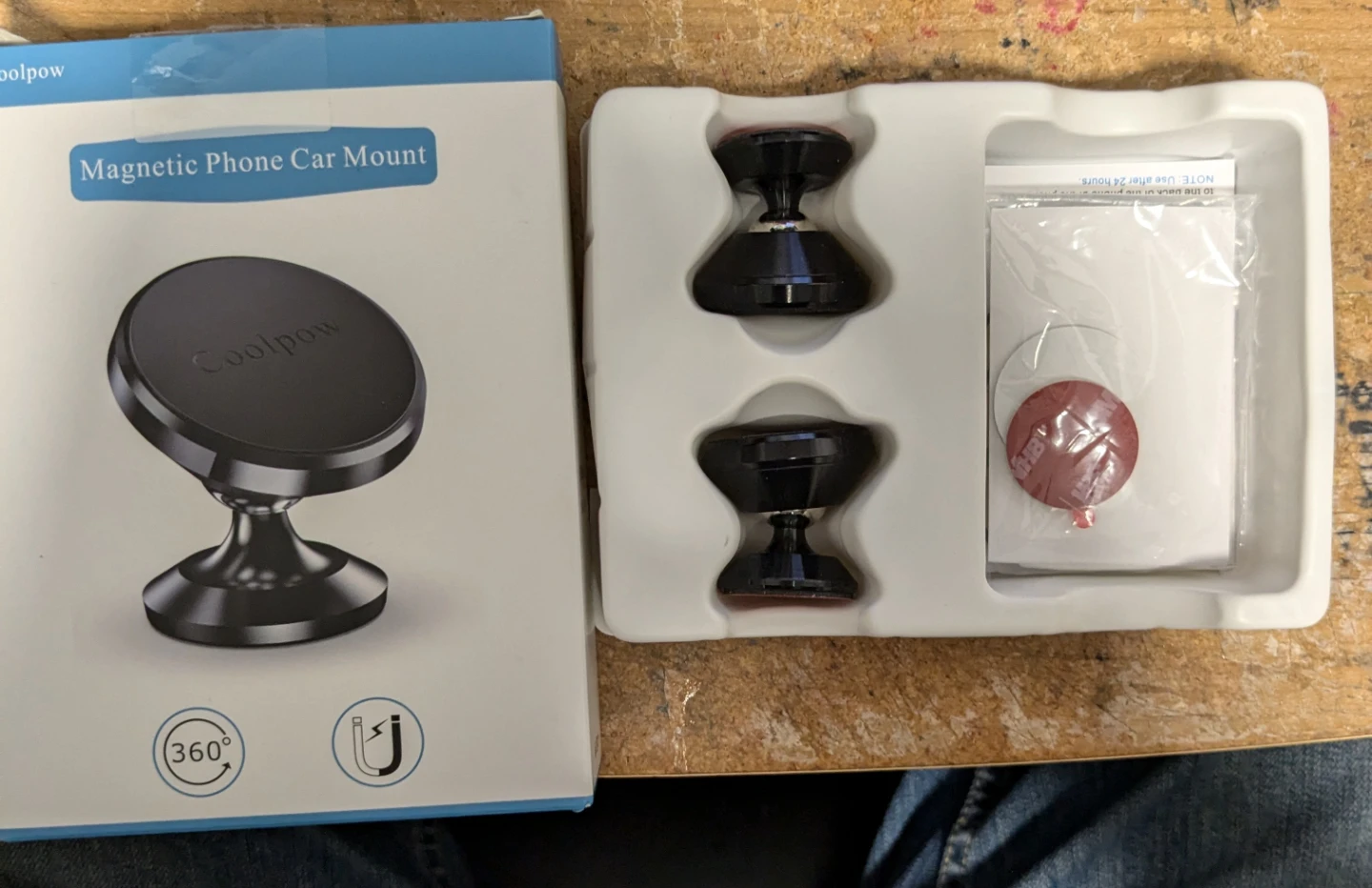 Magnetic Car phone mount