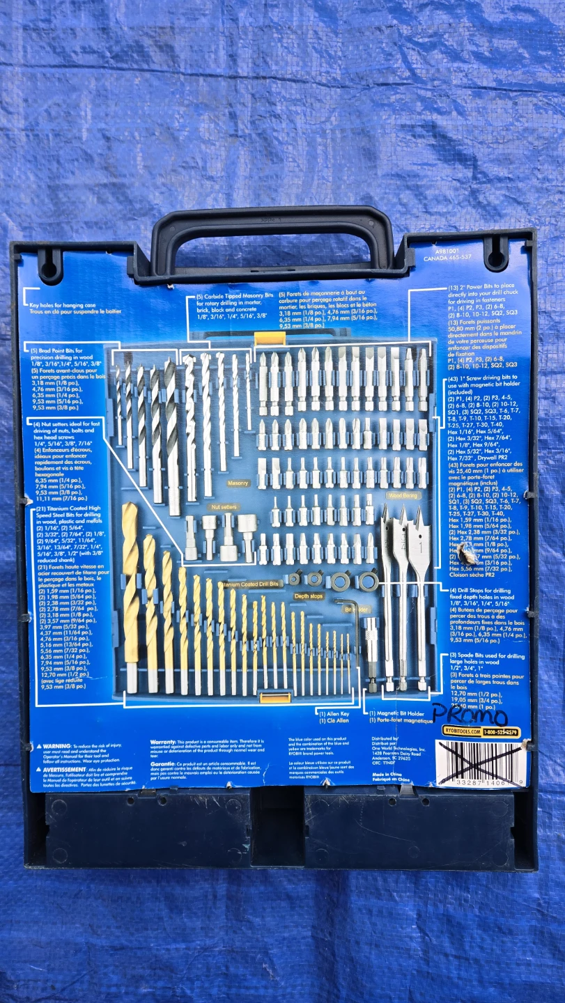 Ryobi 100-Piece Drill and Drive Accessory Kit - photo 4