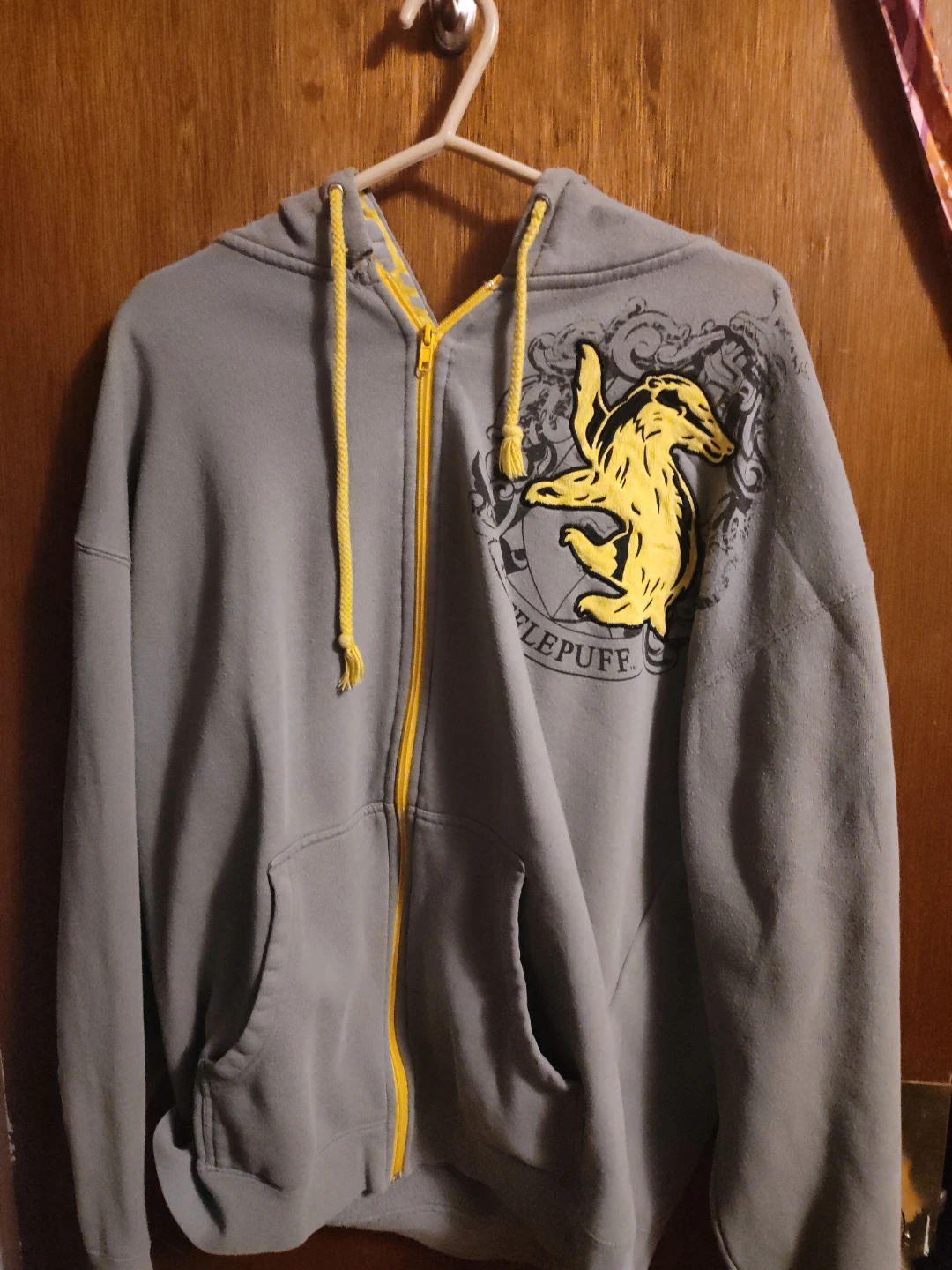 Harry Potter Hufflepuff Zip-Up Hoodie