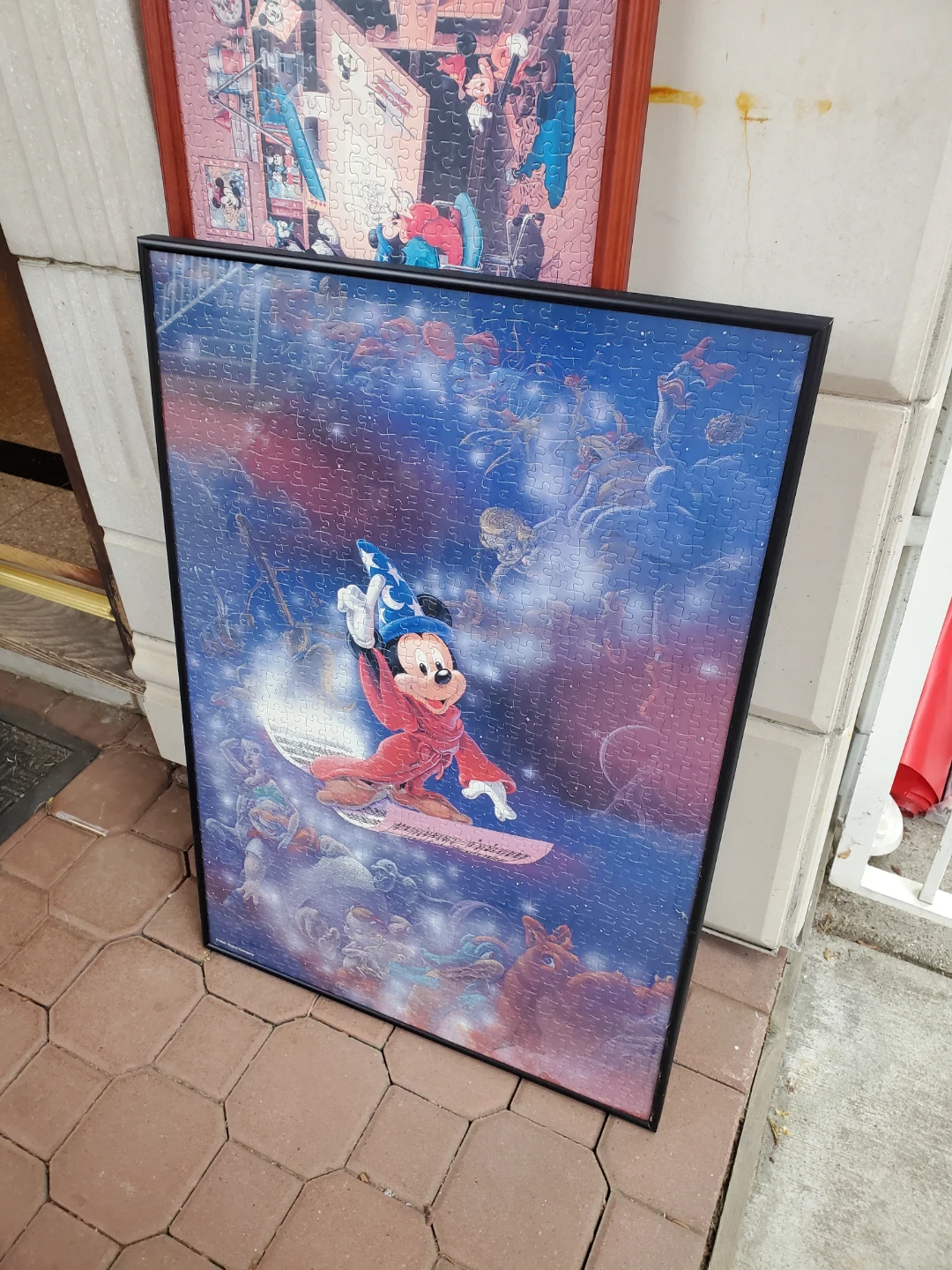 Free Framed Fantasia Mickey Mouse Jigsaw Puzzle