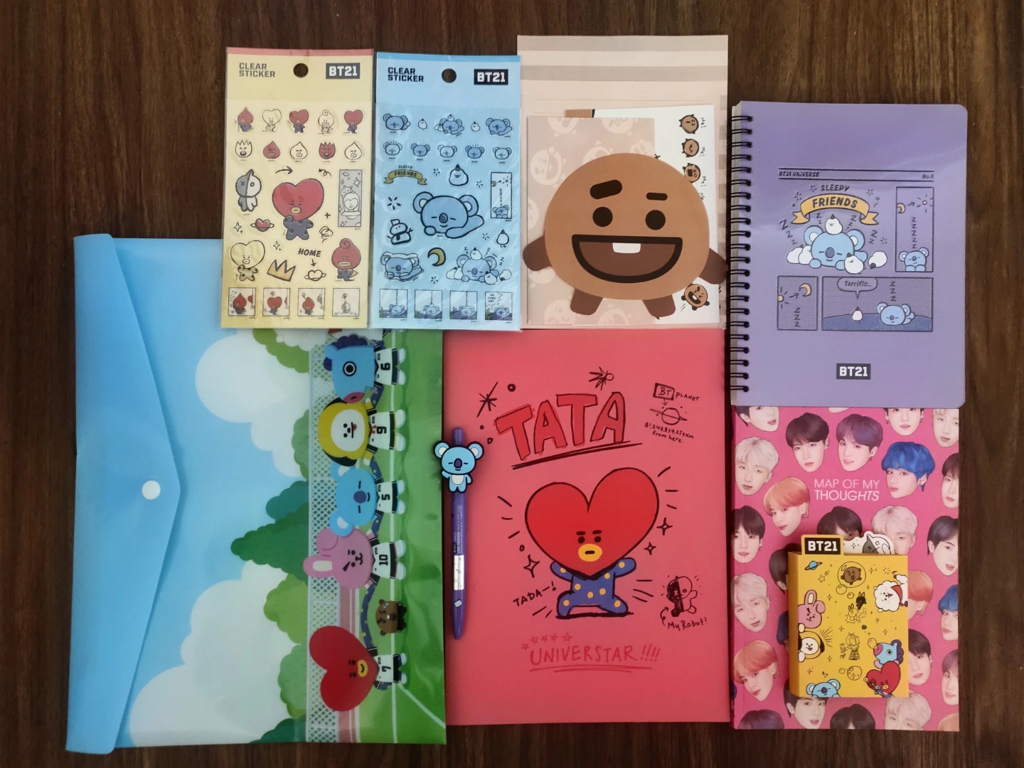 BT21 Stationery Set - photo 2