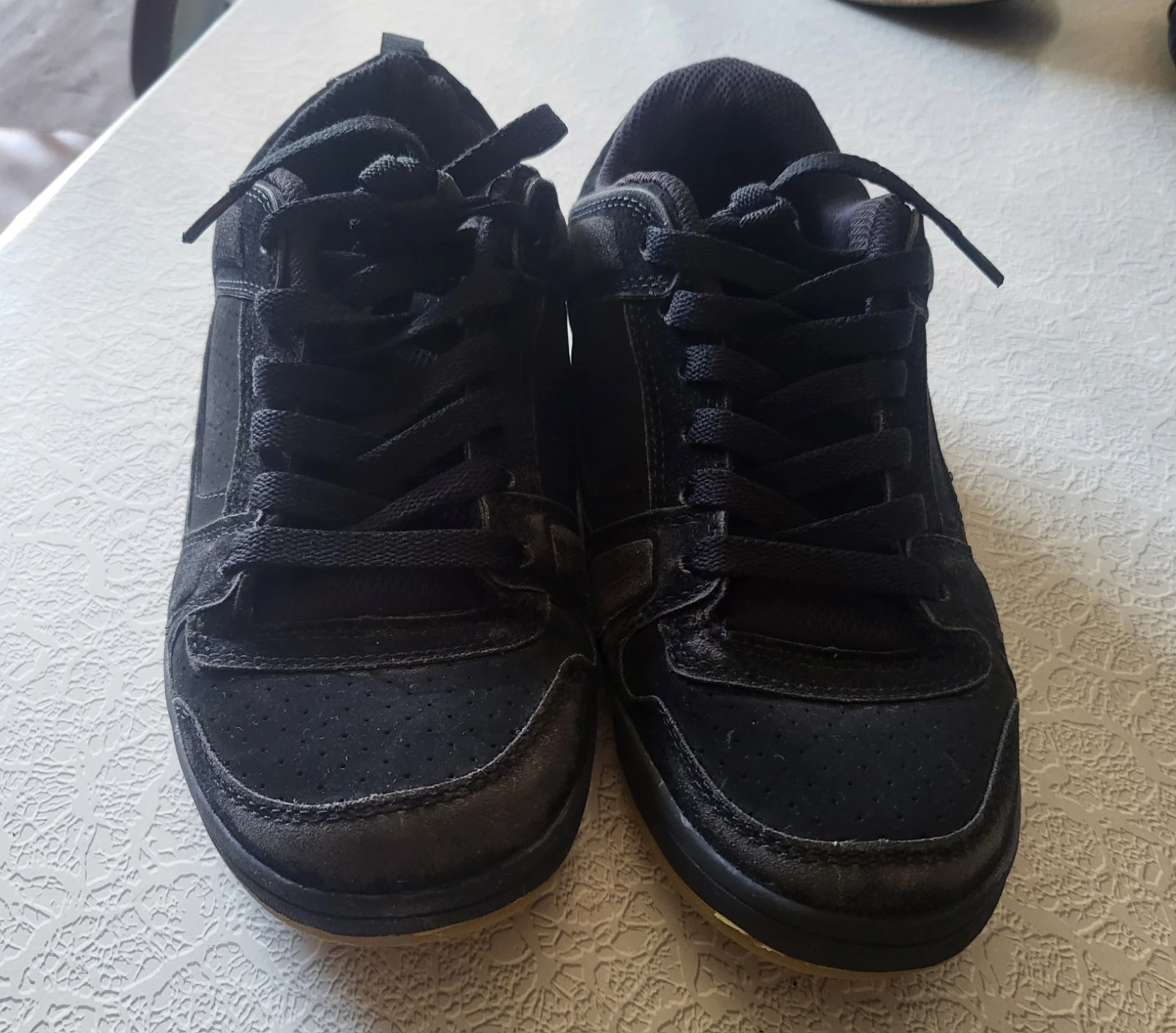 George Black Canvas Skate Shoes - 7 - M