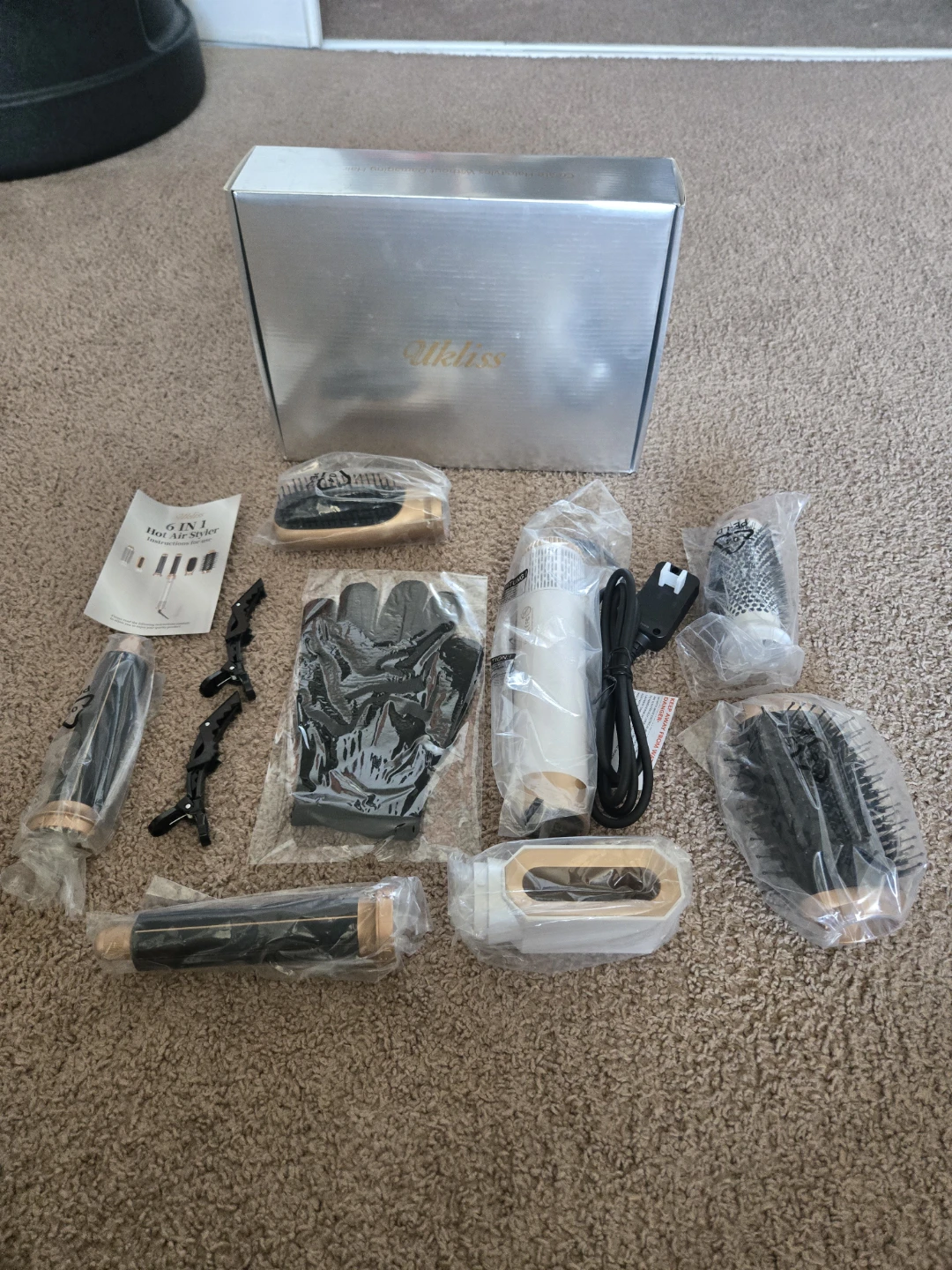 Ukliss 6-in-1 Hot Air Styler Set