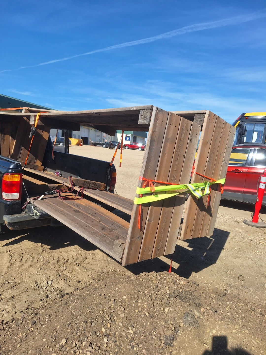 Two above ground planters dismantled - photo 2