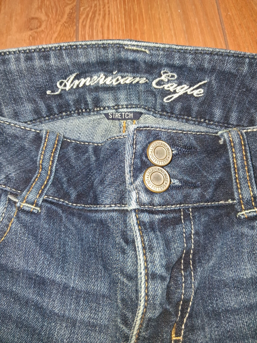 American Eagle Stretch Jeans Size 8 Long - photo 2