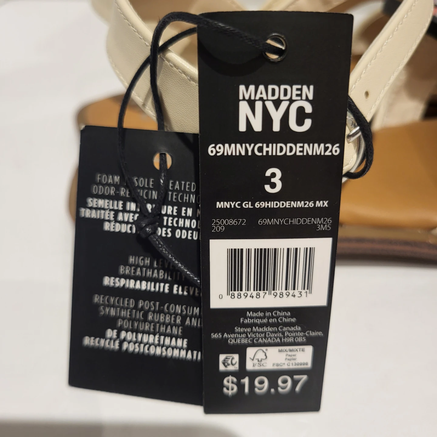 Kids Madden NYC Sandals Size 3 - photo 5