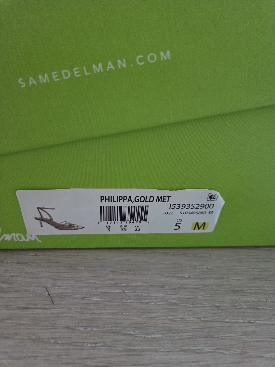 Sam Edelman Philippa Gold Metallic Heels - photo 4
