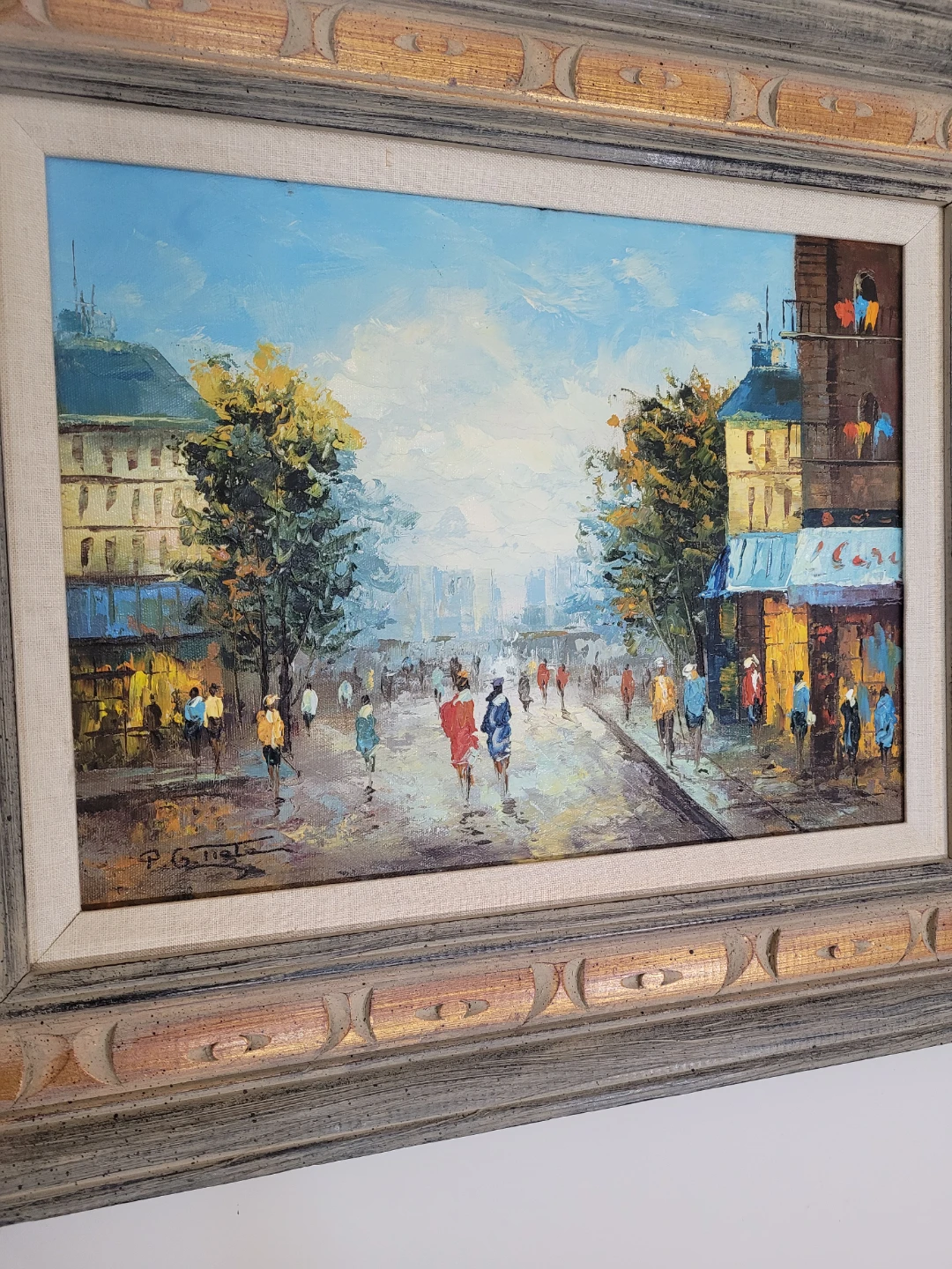 P. G. Tiele oil painting on canvas - photo 3