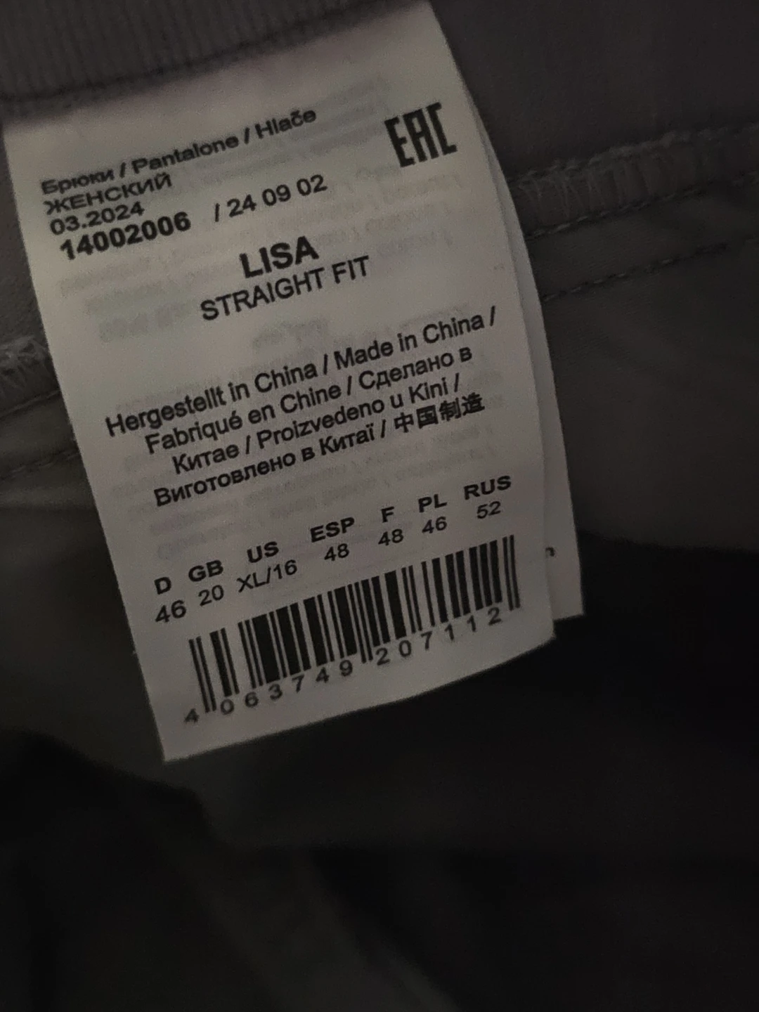 Olsen Lisa Straight Fit Pants - photo 3