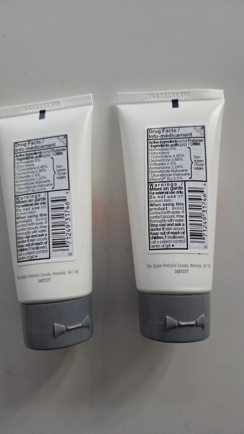 2 Tubes Garnier Ombrelle Sport Endurance Sunscreen SPF 30 - photo 2