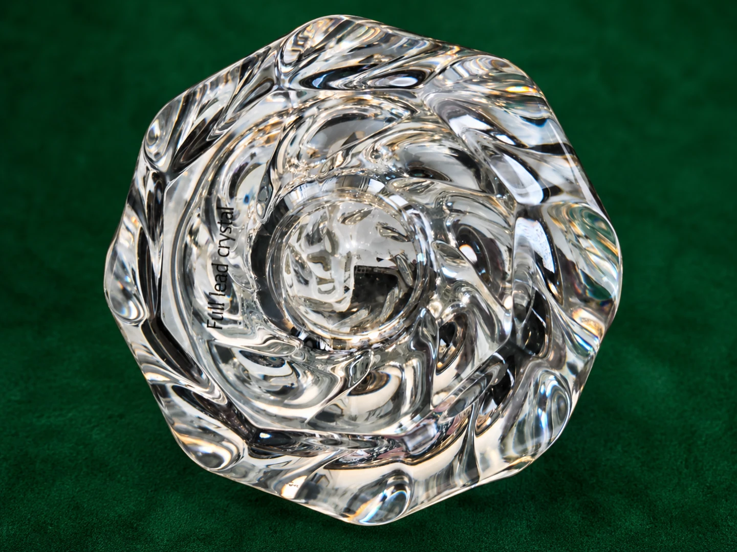 Orefors Lead Crystal Candy Bowl - photo 4