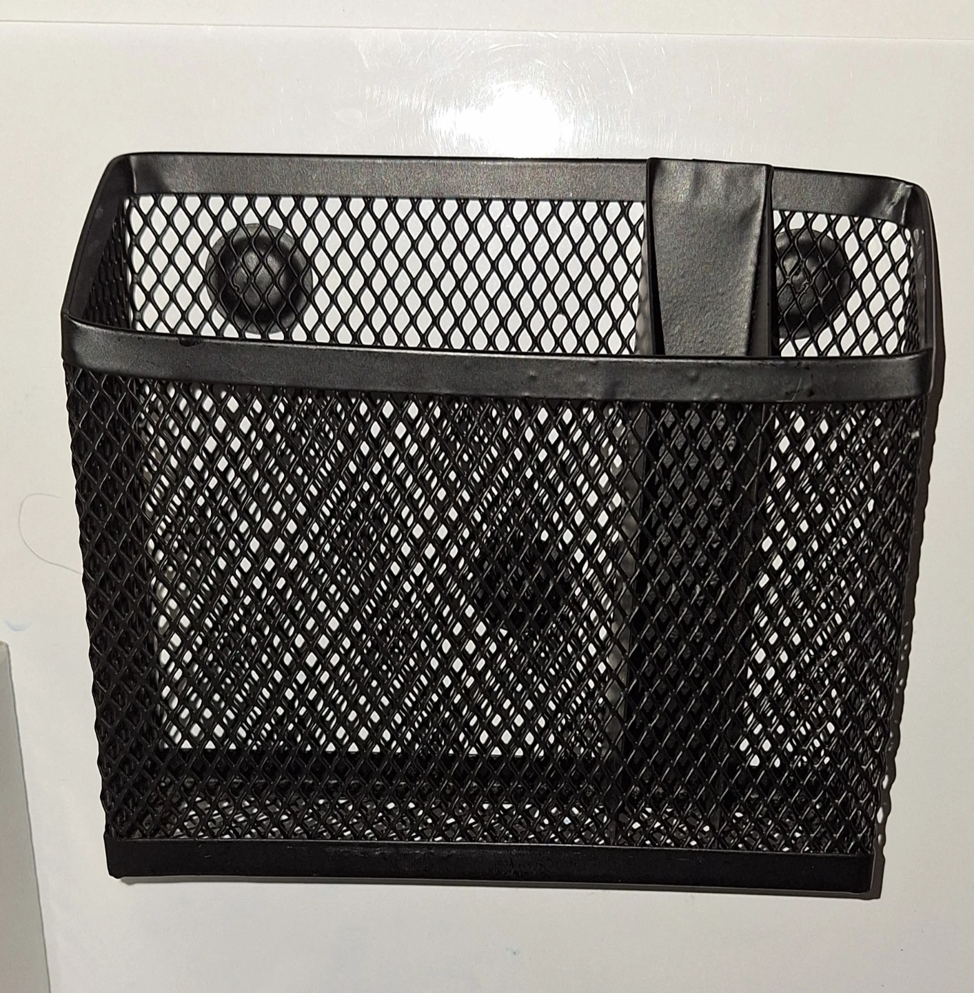 Black Magnetic Wire Mesh Organizer🏈