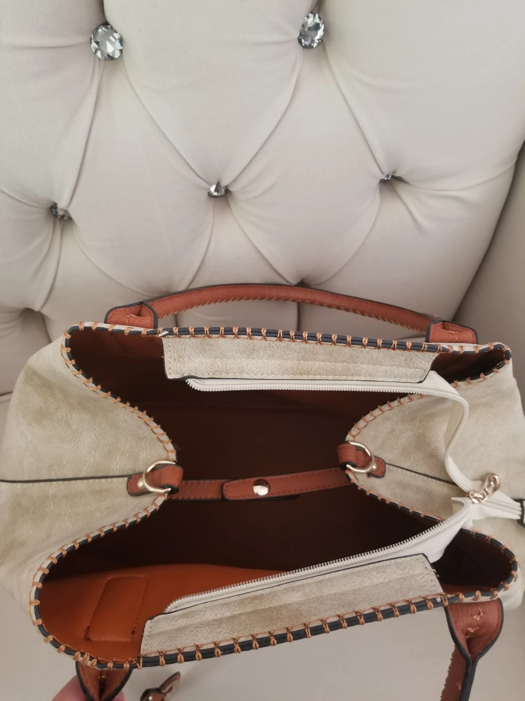 Hogl Creation Suede Handbag - photo 3