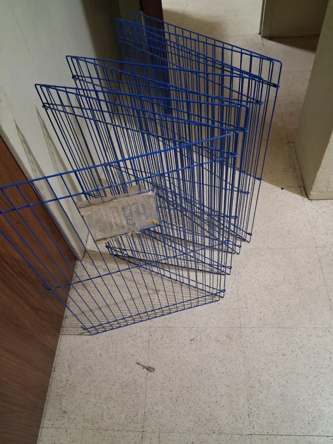 Blue Metal Pet Playpen