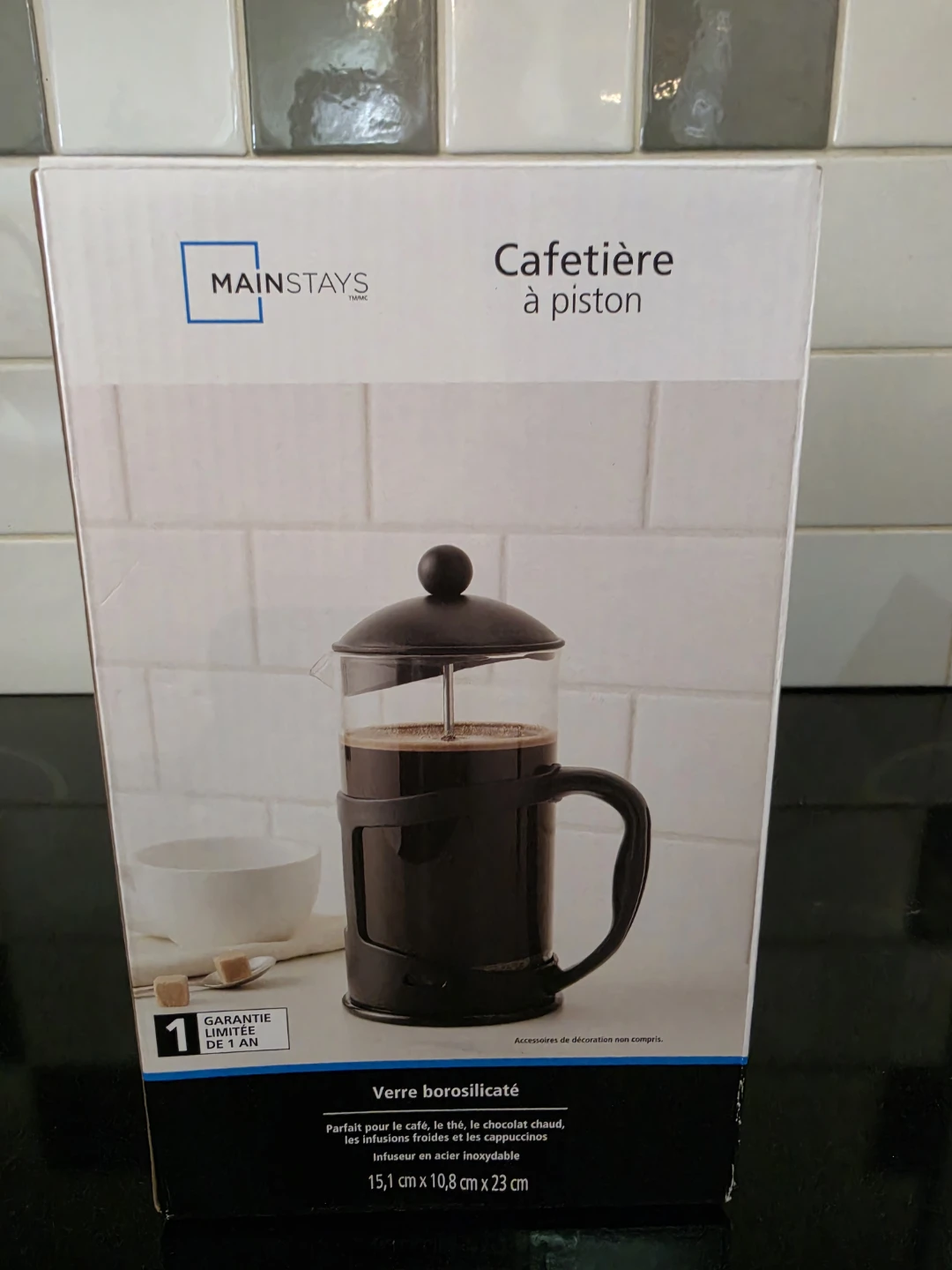 Mainstays French Press Coffee Maker