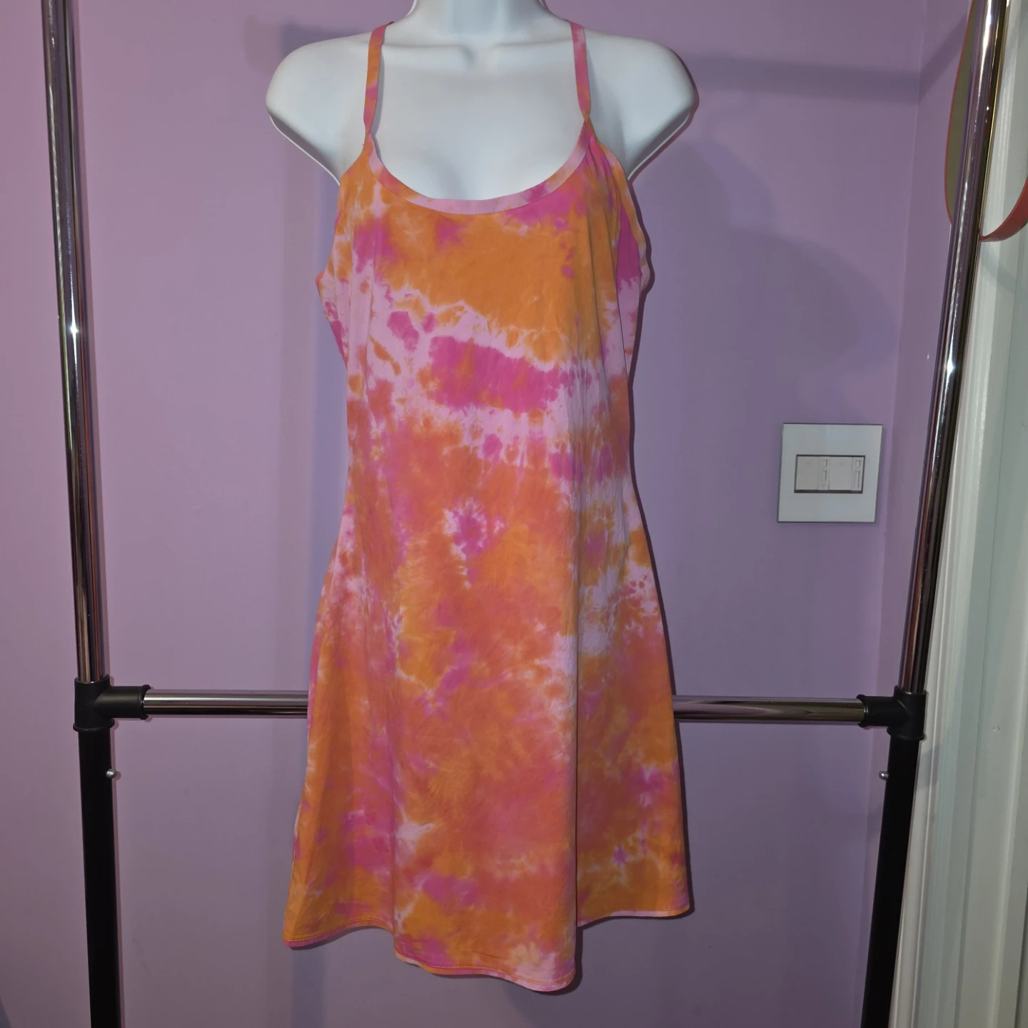 Outdoor Voices Exercise Dress Tie Dye Size S