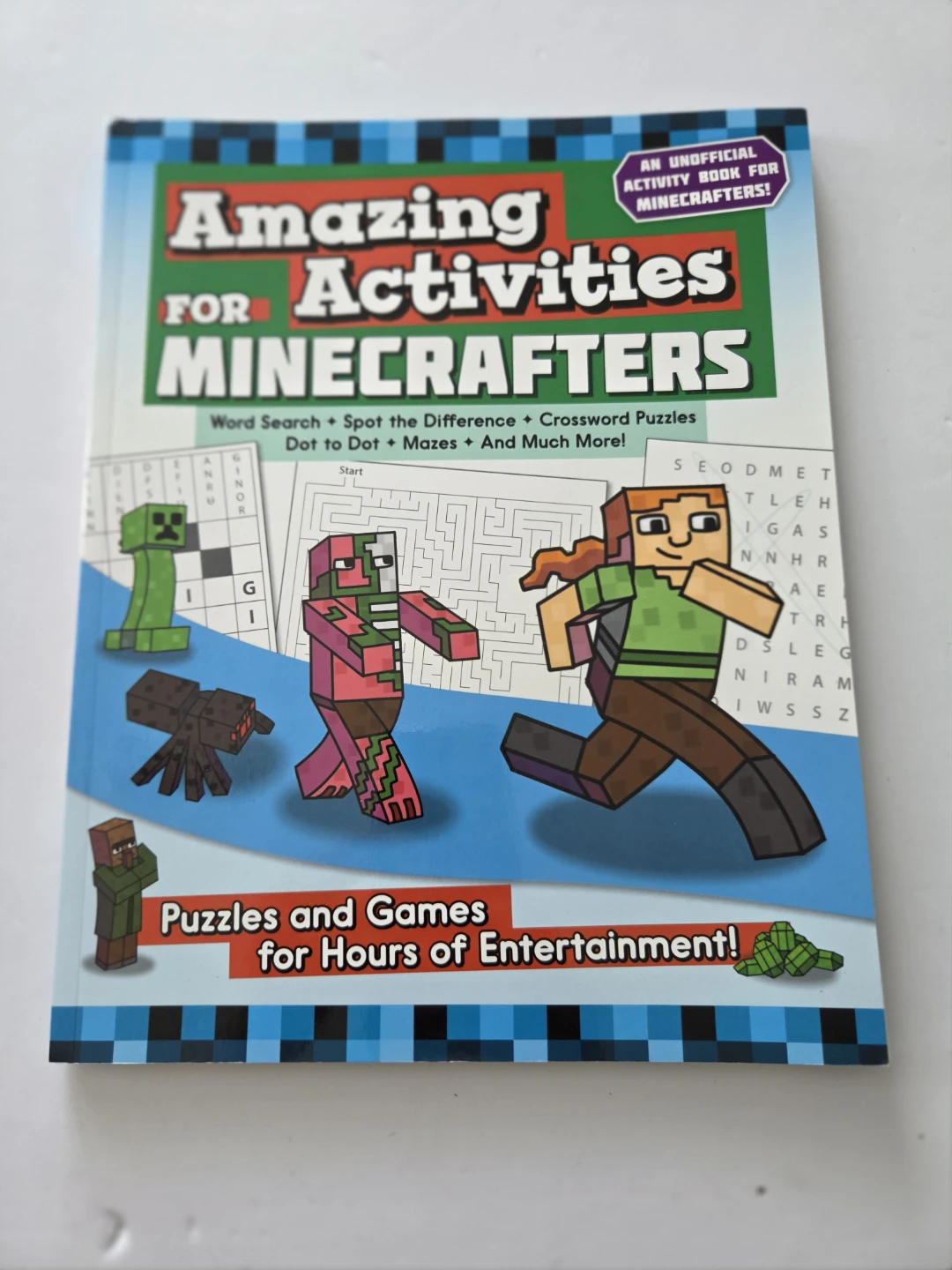 Amazing Activities for Minecrafters Activity Book