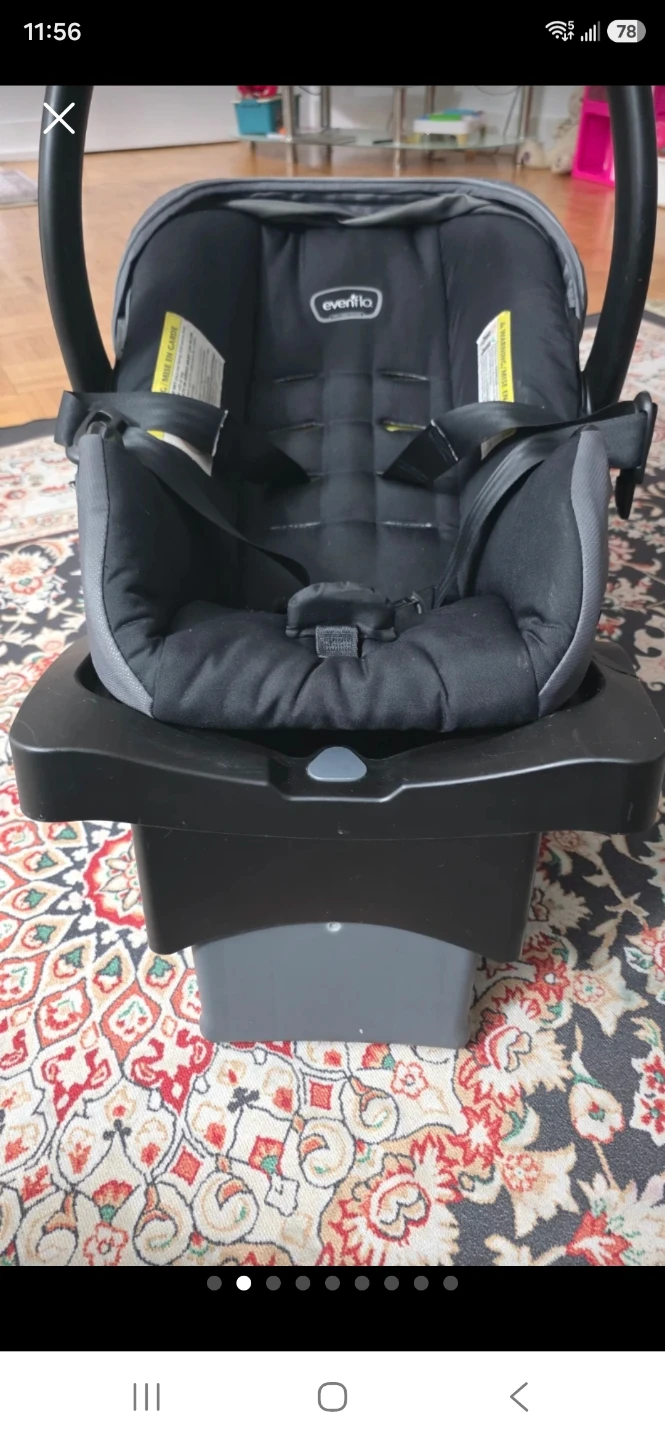 Evenflo Litemax 35 Infant Car Seat with Base - photo 2