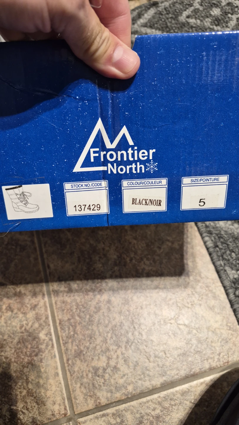 🏈Frontier North winter boots, size 5 - photo 4