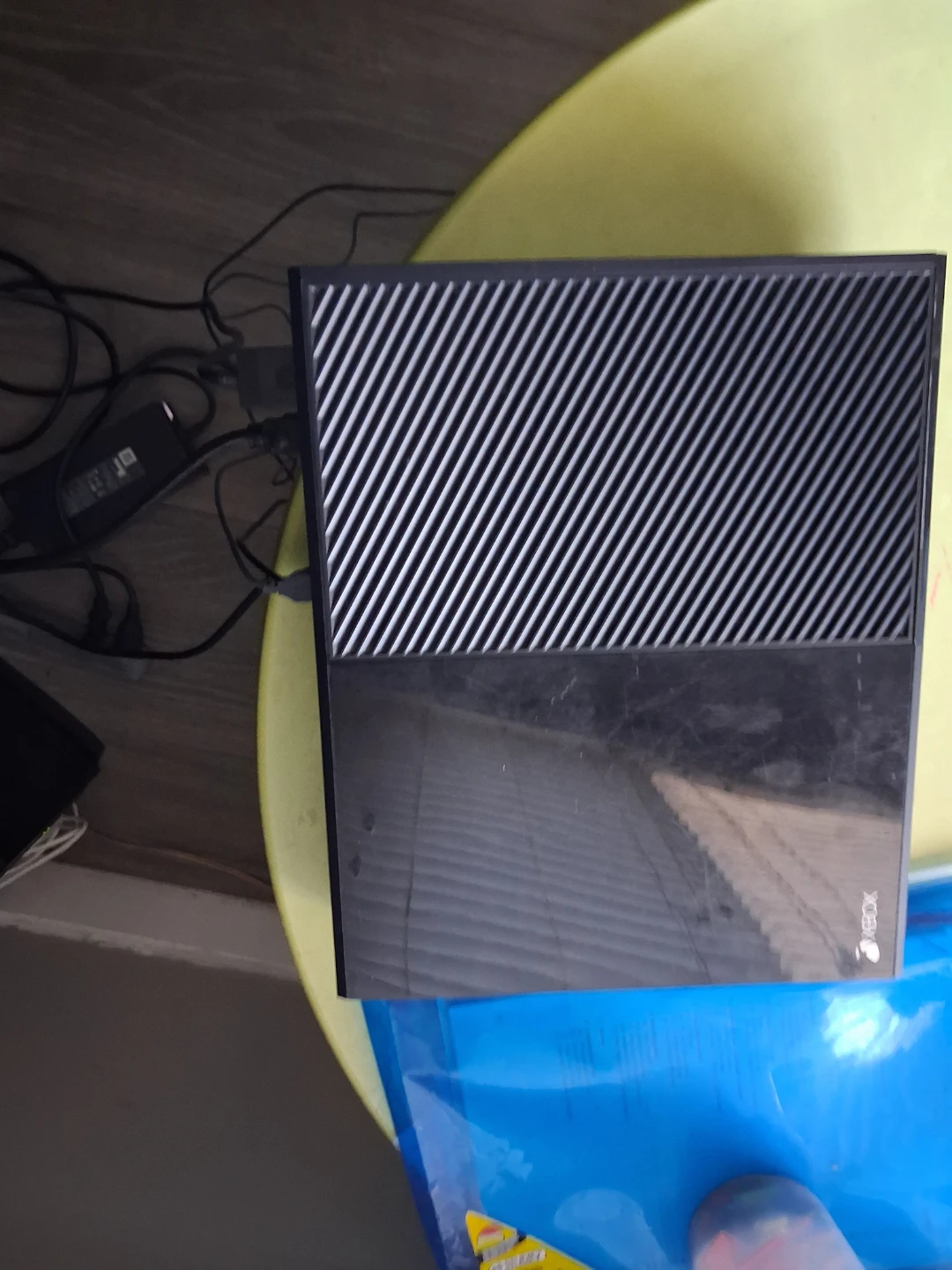 Xbox One Console with Blue Wireless Controller - photo 2