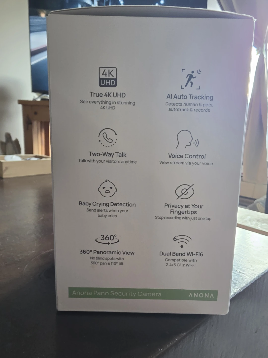 ANONA Pano Security Camera 4K UHD - photo 3
