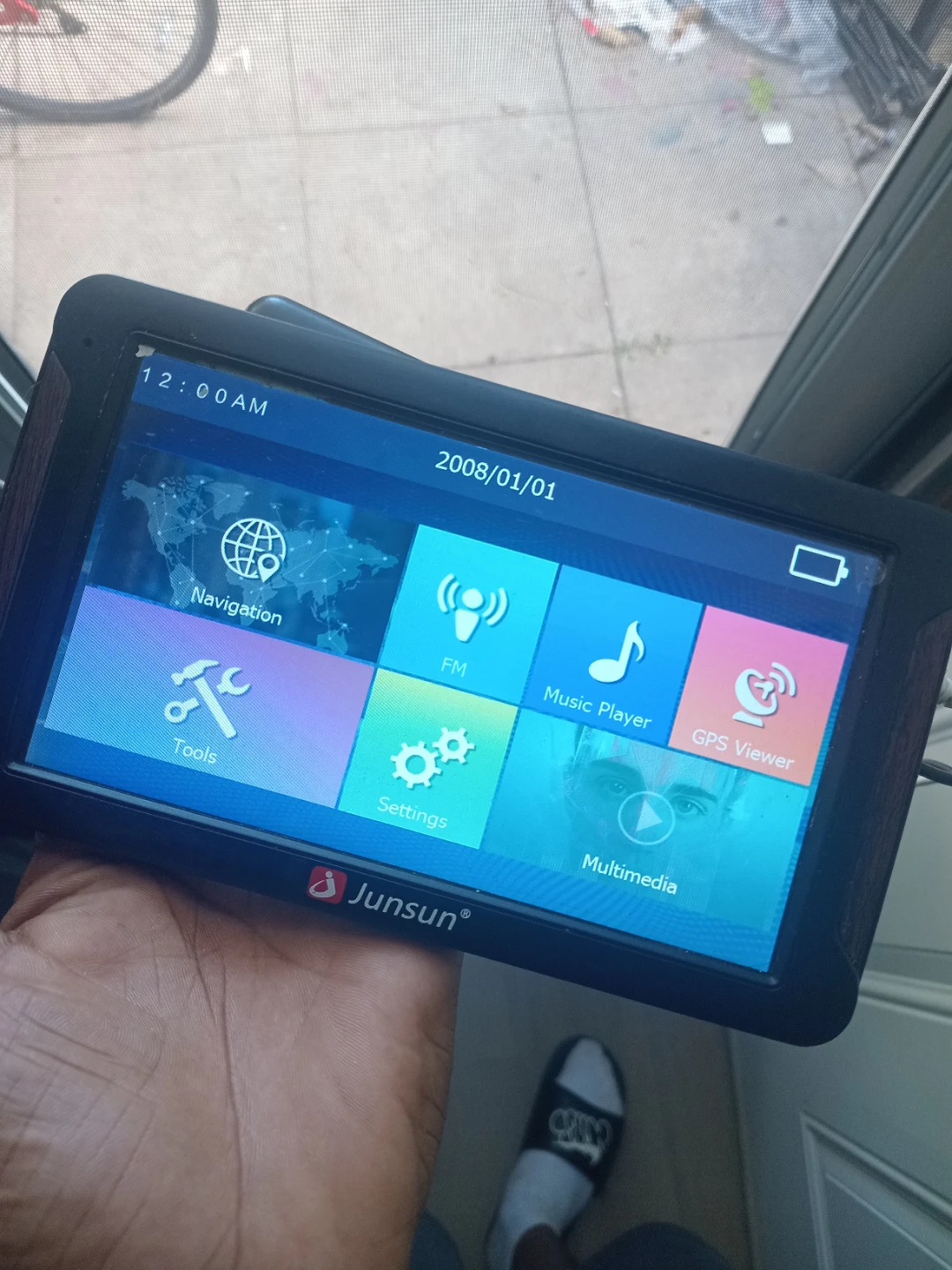 7"gps read description