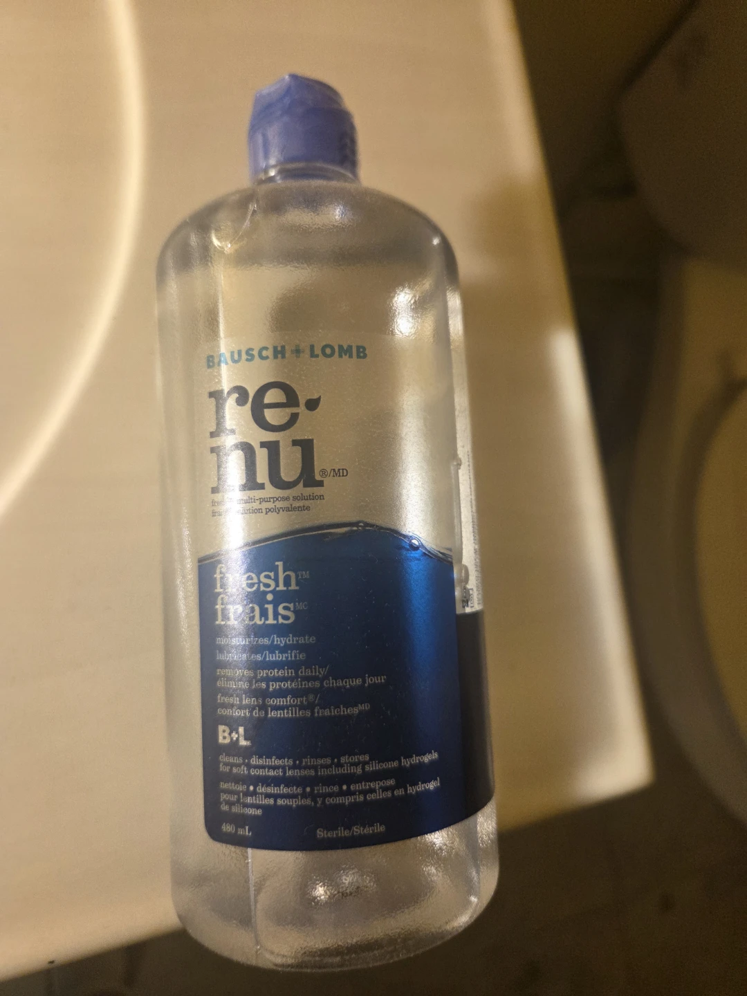 Bausch + Lomb renu Fresh Multi-Purpose Solution 480 mL