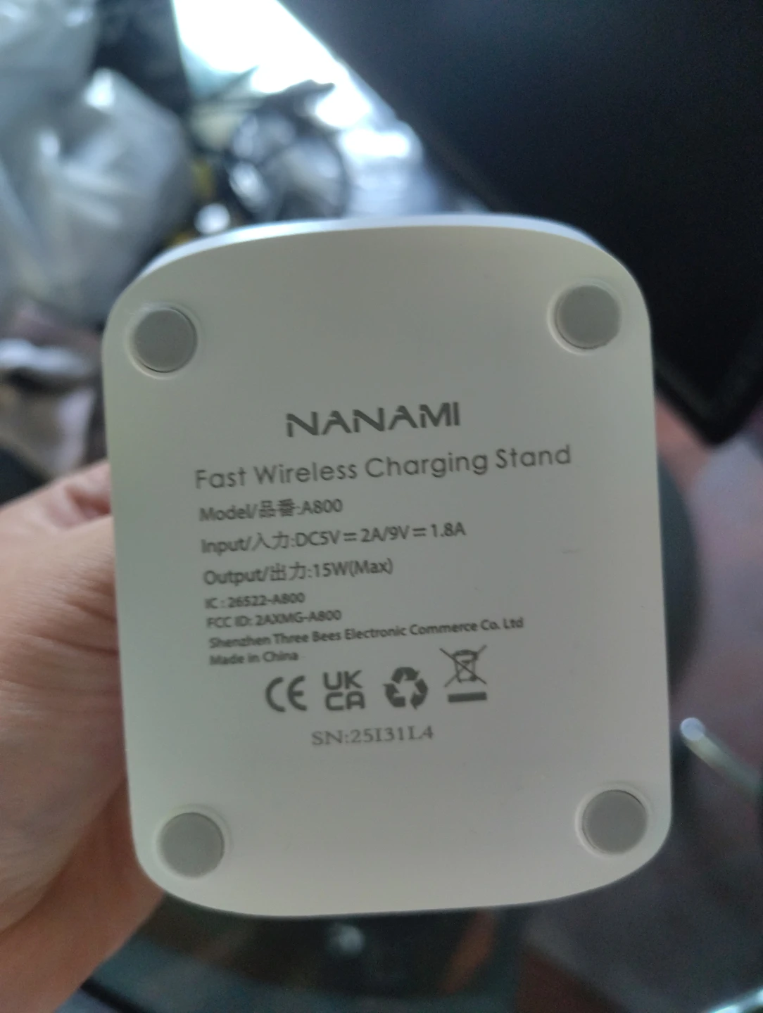 NANAMI Fast Wireless Charging Stand A800 🏈 - photo 2