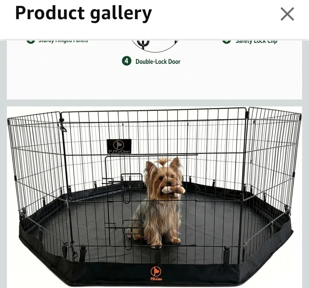 PJYuCien Puppy Pet Playpen- BRAND NEW - photo 5
