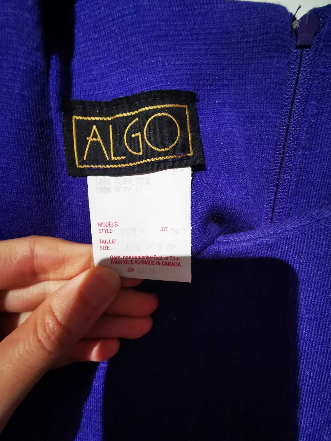 Algo purple vintage dress - photo 5