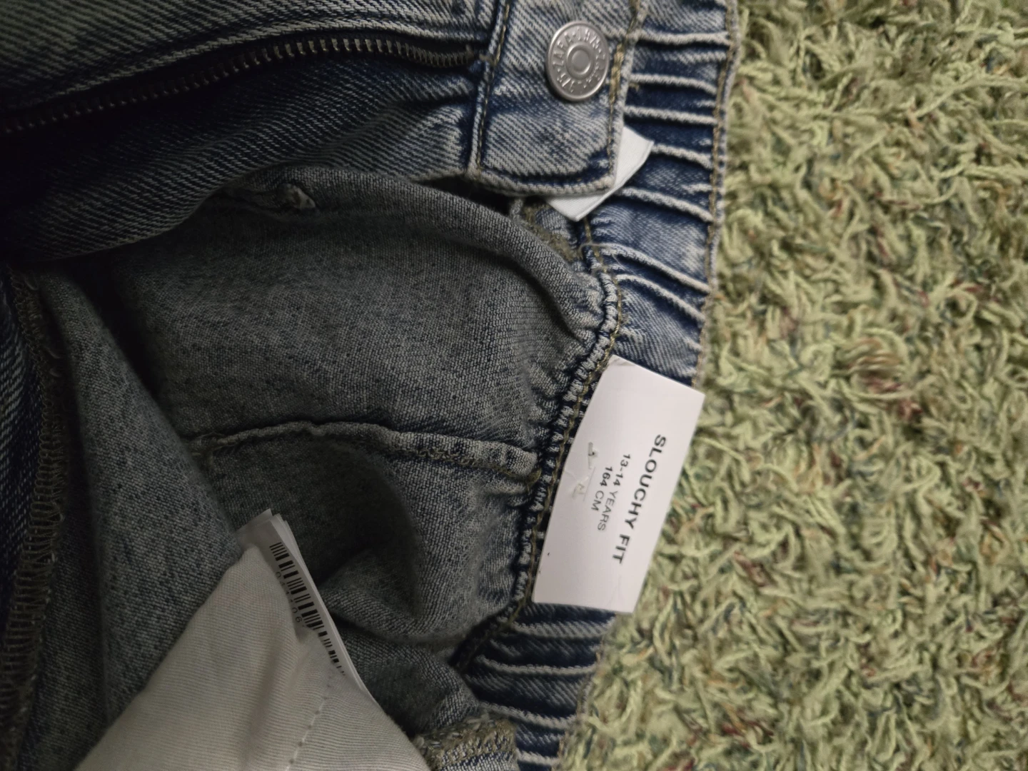 Zara Slouchy Fit Jeans Size 13-14 brand new - photo 3